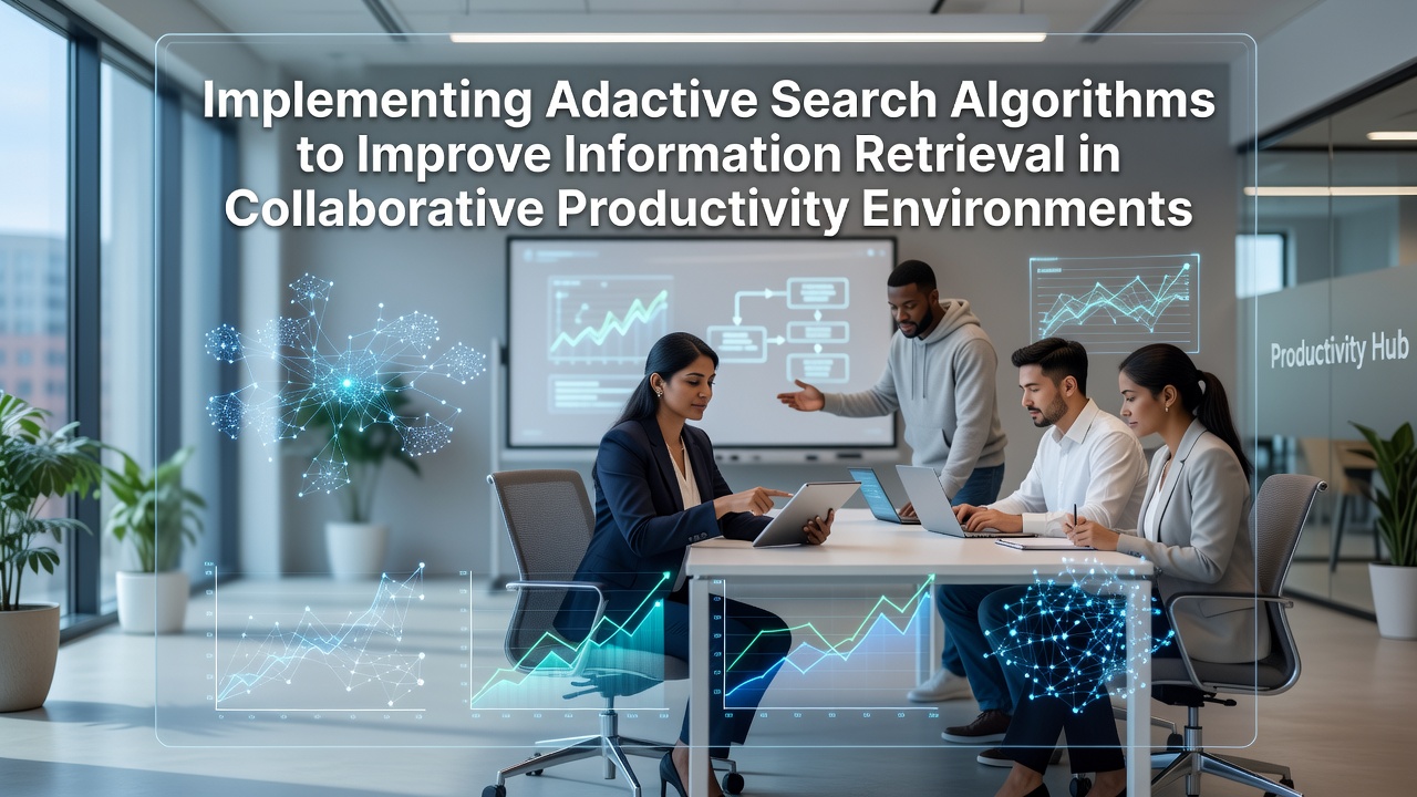 Implementing Adaptive Search Algorithms to Improve Information Retrieval in Collaborative Productivity Environments